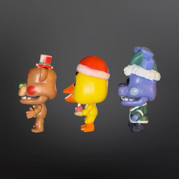 2023 Mini Funko Pop! FNAF Holiday Advent Suprise Figures Chica Bonnie Freddy B21 - Picture 2 of 5